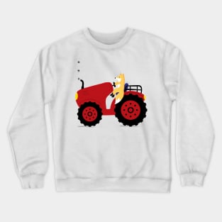 Tractor and fox Crewneck Sweatshirt